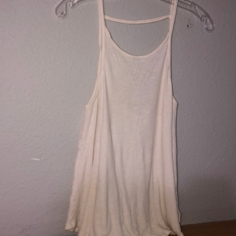 White tank top